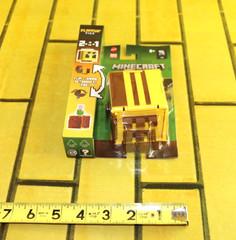 Minecraft Flippin Figs 2-in-1 Bee & Flower Pot Video Game 15 Years Action Figure