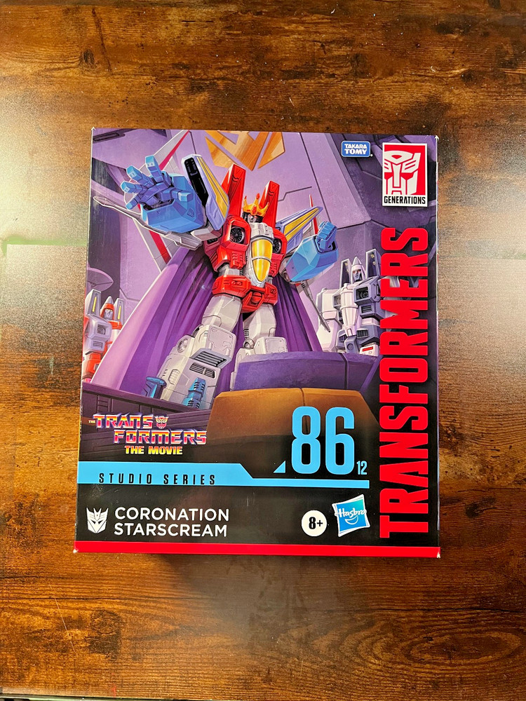 Hasbro 86-12 Transformers The Movie Studio Series Coronation Starscream (sealed)