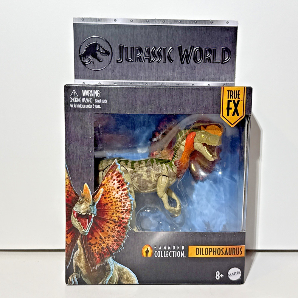 Mattel Jurassic World Hammond Collection Dilophosaurus Park 2026 New In Hand
