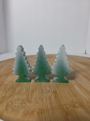 VTG Thomas & Friends Lot Of 7 Seasonal Trees 1994 Britt Allcroft
