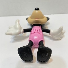 Disney Minnie Mouse Push Button Moving Arms and Head Action Figure 5.5 inches