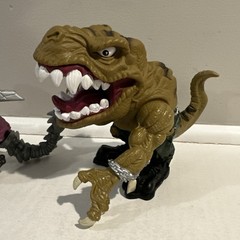 1996 Mattel Extreme Dinosaurs T-Bone & Evil Haxx Figures