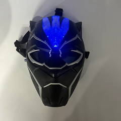 Marvel Legends Series Black Panther Electronic Role Play Face Mask Costume