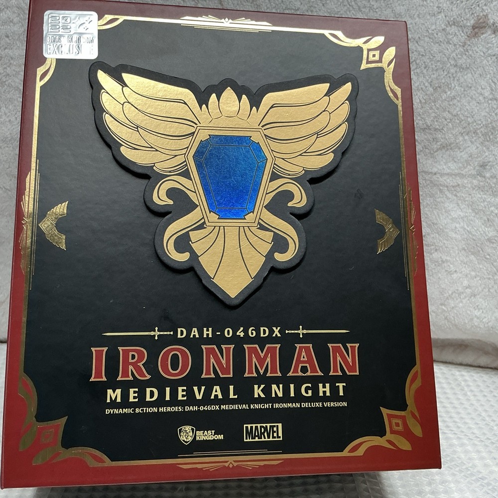 BEAST KINGDOM DAH-046DX Medieval Knight Iron Man Deluxe Version (US In-Stock)