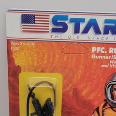 Coleco Starcom PFC Rusty Caldwell Magna Lock Action Figure Boxed w/ Rifle