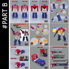 Weapons Gun Filler Upgrade Kit For SS Devastation OP Prime #PART A / B Filler