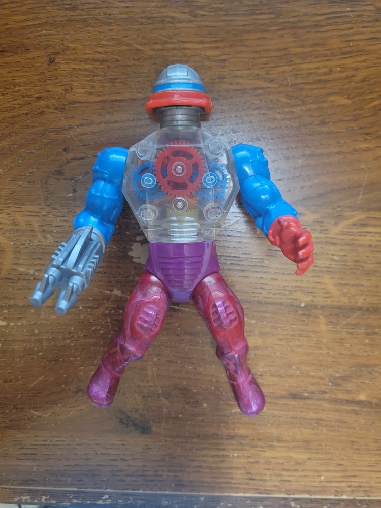 Roboto He-Man Masters of the Universe MOTU 1985 Mattel Vintage Action Figure