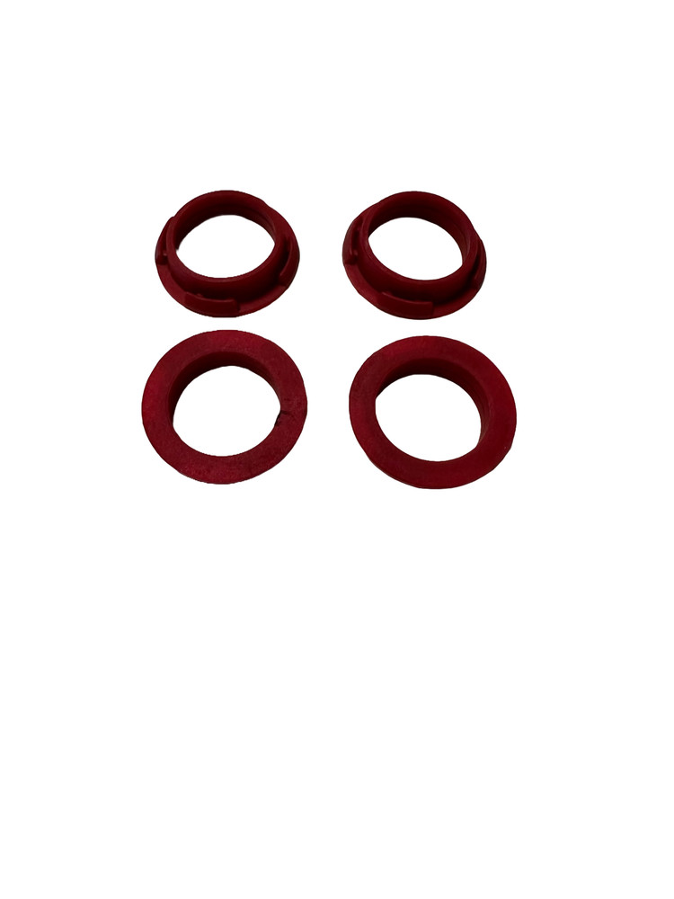 Tesla Model 3, Y, S, X Parking Assist Sensor O-Rings, Set of 4, Red