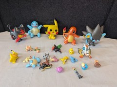 Pokémon Video Game Action Figure Lot 24 PC Pikachu Squirtle Charizard More
