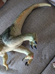 Lot Of 7 Soft Rubber Dinosaurs From Toys R Us Variety Of Species