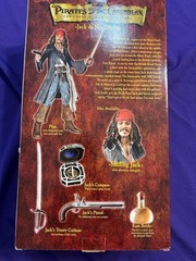 Disney Capt. Jack Sparrow Pirates of the Caribbean Curse of the Black Pearl 18”