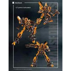 Transformers Bumblebee Camaro Figure Model Kit Pre Painted
