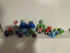 Rainbow Friends Lot of 15 Figures Phat Mojo 2.5 And Bigger