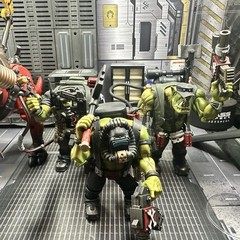Warhammer 40k JoyToy Ork Kommando Lot Full Squad! Complete, In Great Condition!