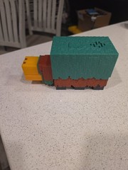 Minecraft Sniffer Action Figure with Game-Accurate Sound & Pixelated Design 2023
