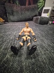 👑 Mattel WWE Triple H Action Figure Black Gold Trunks Iron Cross HHH 👑
