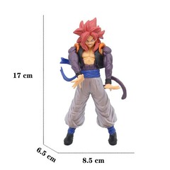 Gogeta SSJ4 Style Action Figurine DBZ Character Tabletop Collection Toy Gift