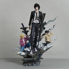 33CM Chainsaw Man Hayakawa Aki Statue GK Figure Anime Model Collectibles Gift