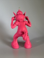 Anthony Ausgang Bomb Cat Munky King Toy Art Figure New In Box SIGNED