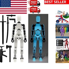 Glow-in-The-Dark Titan 13 3D Printed Action Figure