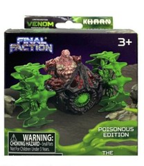 Final Faction Kharn the Rumbler ATV+ weapons and armor Toy Venom poison Edition