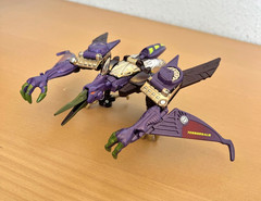 Vintage 1997 Hasbro Transformers Beast Wars Transmetals Terrorsaur Action Figure