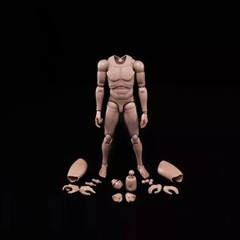 1/6 Super Flexible Male Soldier Body Europe Skin Standard Action Figure Model