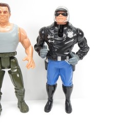 T2 Battle Damage Terminator & T-1000 Vintage 1991 Kenner Action Figures