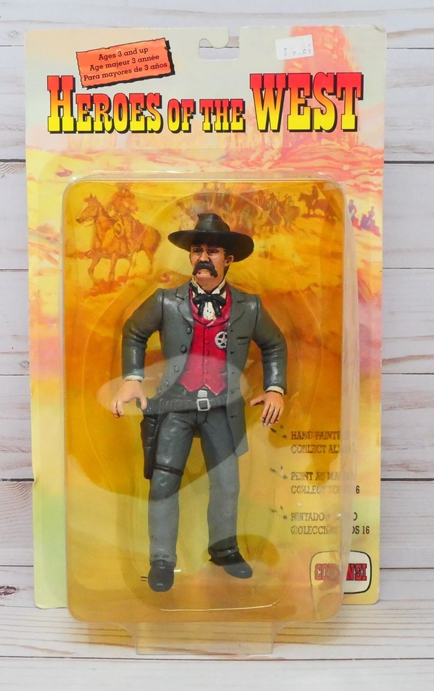 Comansi Heroes of the West SC-1005, Wyatt Earp 7″ inch Action Figure, Sealed