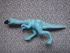 Dinosaur Train OLLIE 118 & OREN 119 Ornithomimus figure lot 2010 Learning Henson