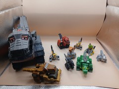 Dinotrux Dinosaur Mattel Lot Of 10. Light Use, Dino Trux