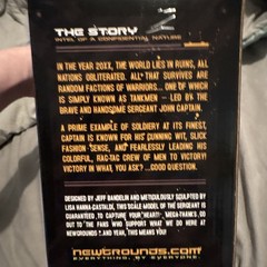Ultra-rare Newgrounds Tankmen signed box figure