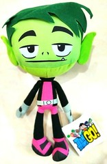 New Teen Titans Go Plush Beast Boy 10 Inch Plush. New. Soft Licensed Toy.