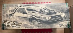 Hot Toys DeLorean Time Machine Back To The Future III 1:6 Scale MMS738 Vehicle