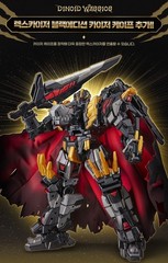 Miniforce Rexkaiser Black Edition Transform Robot Dinosaur 3-in-1 Figure Toy
