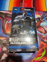 McFarlane Toys Color Tops #14 Gears of War 4: Del Walker Figure DAMAGED BOX