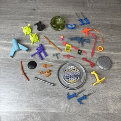 Teenage Mutant Ninja Turtles TMNT Weapons Accessories Lot Vintage 1980s 1990s