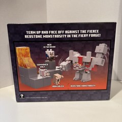 Minecraft Dungeons REDSTONE MONSTROSITY MANGLE Co-Op Edition Mini Wolf Golem Hex