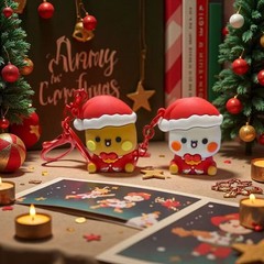 [LittleSnowPan] Yier Bubu Dudu Christmas keychains x2 | 3-5 day ship from USA