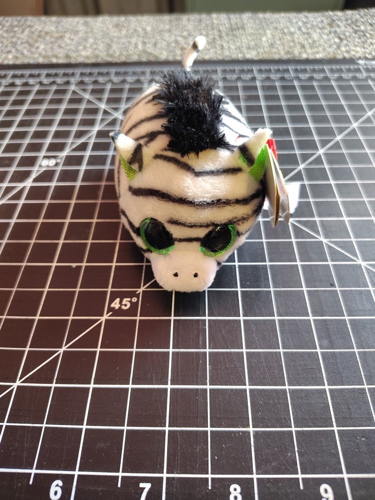 Ty Beanie Babies Zilla, Zebra 3″ 8cm Stackable Teeny new rare