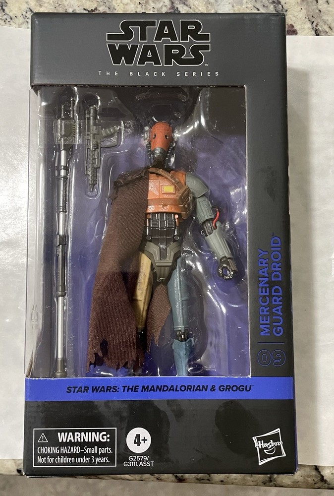 HASBRO STAR WARS BLACK SERIES MERCENARY GUARD DROID (MANDALORIAN & GROGU) – NEW!