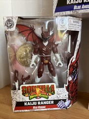Playmates Godzilla vs Mighty Morphin Power Rangers Kaiju Rangers Red Blue Green