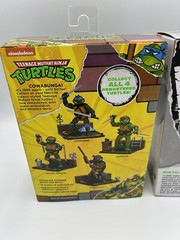 Two Teenage Mutant Ninja Turtles 1988 Remastered and Original Sketch Donatello