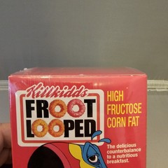 Mindstyle Froot Looped Cereal Killers Mini 3” Ron English Popaganda Toy SEALED