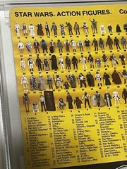VINTAGE KENNER STAR WARS 1985 POTF EV-9D9 AFA UNIFIED 6.5 (70) MOC FIG IS A 9.2