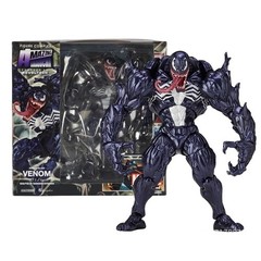 6.7” Venom Action Figure Yamaguchi Revoltech Poseable Collectible Toy 17cm Gift