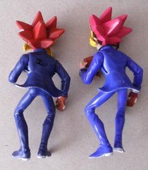 Yu-Gi-Oh Kazuki Takahashi Yami Yugi 6″ Mattel & RARE Unbranded Lightup Figures