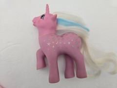 Vtg My Little Pony G1 Twice as Fancy Ponies Unicorn MILKY WAY w/accessories