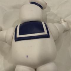 Vintage 1984 Ghostbusters Stay Puft Marshmallow Man & Slimer Read Pictures