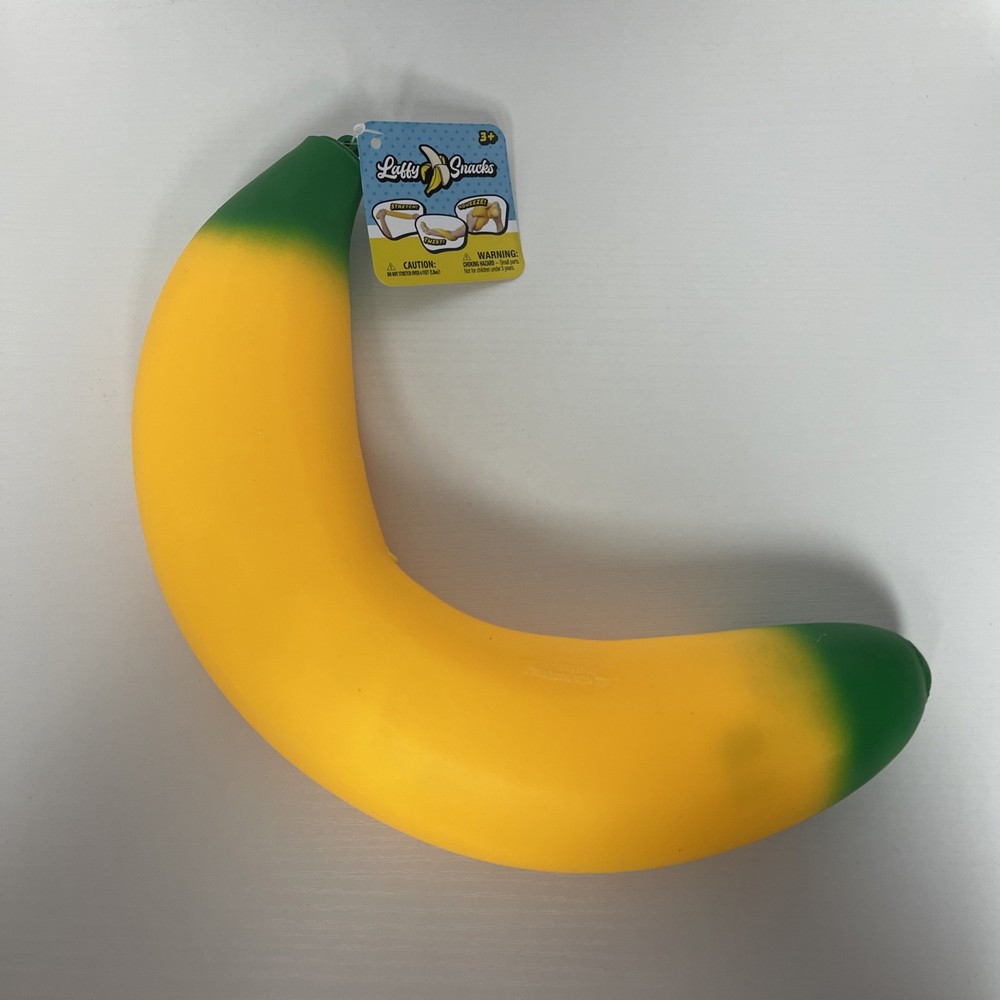 GIANT 18” Squishy Banana 🍌 Viral Stretchy Stress Relief Toy SUPA Satisfying NEW